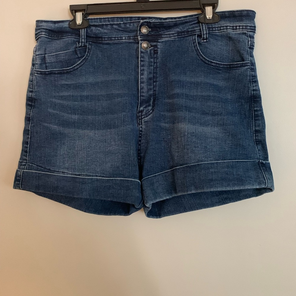 Crazy Train Blue Jean Shorts for Effortless Style